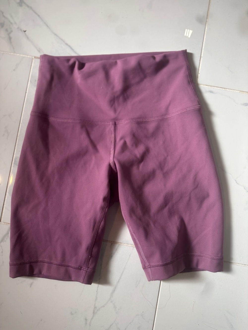 lululemon athletica High-Rise Bike Shorts — Mauve Pink